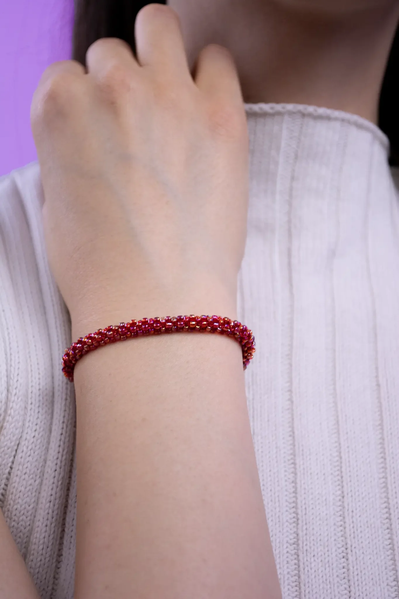 Bracciale tubolare Jane