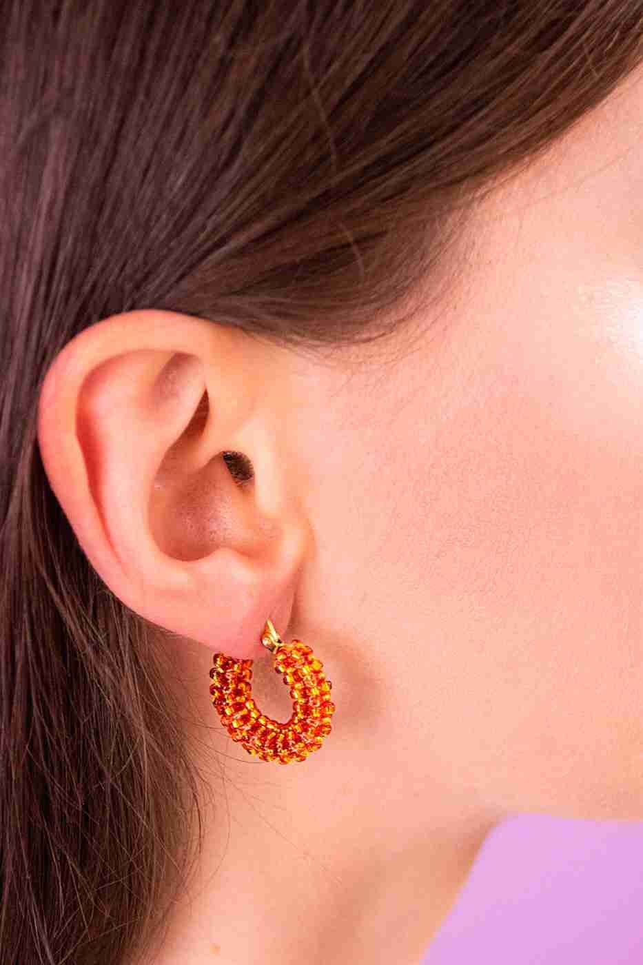 Orecchini a cerchio West L