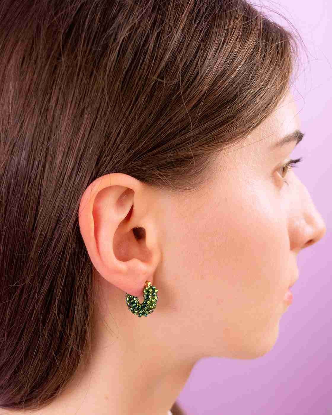 Orecchini a cerchio West S