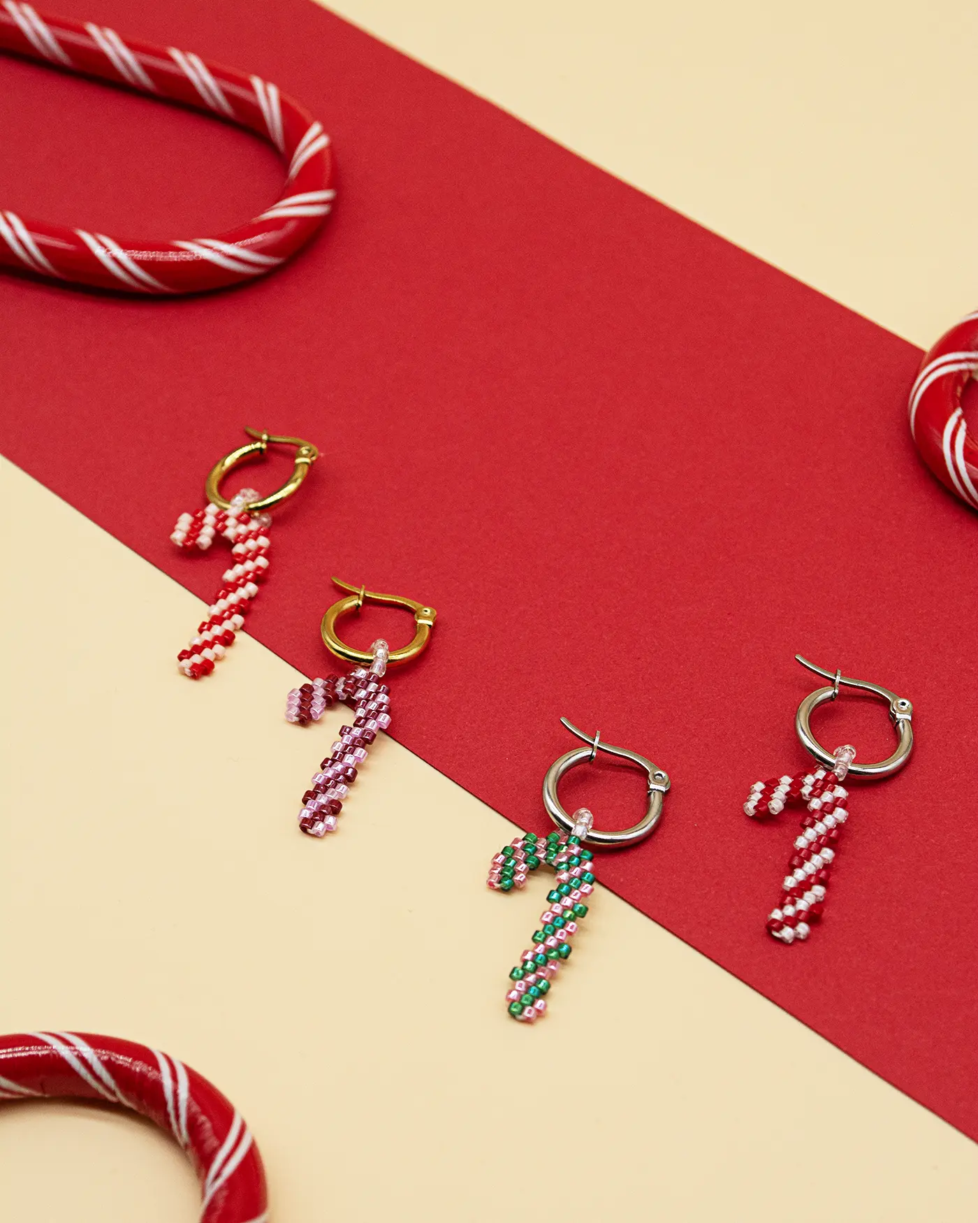 Orecchini Candy Cane