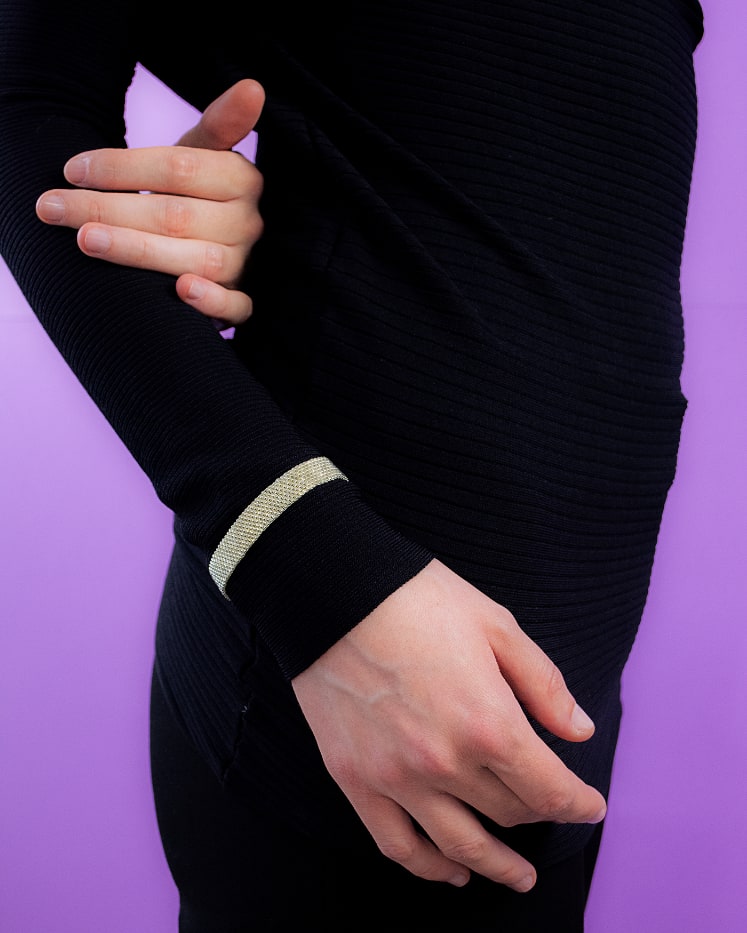 Bracciale tessitura Kate