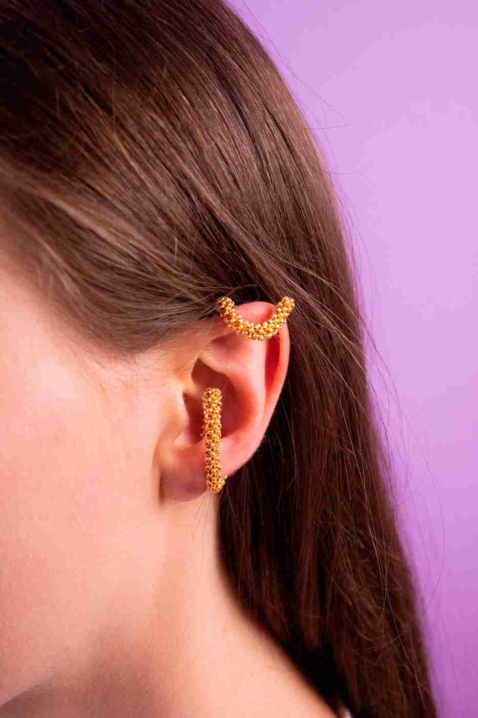 Earcuff spirale modellabile