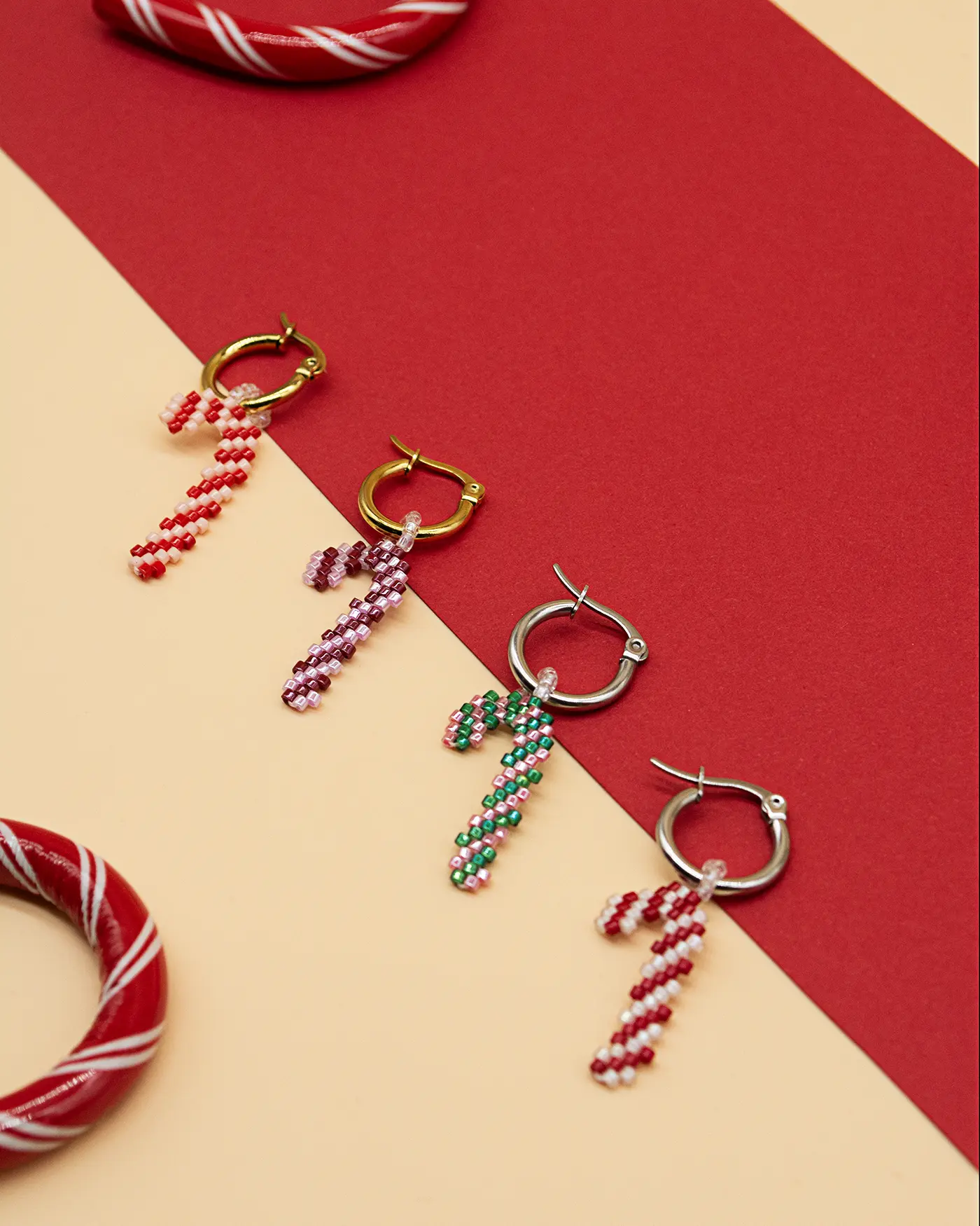 Orecchini Candy Cane