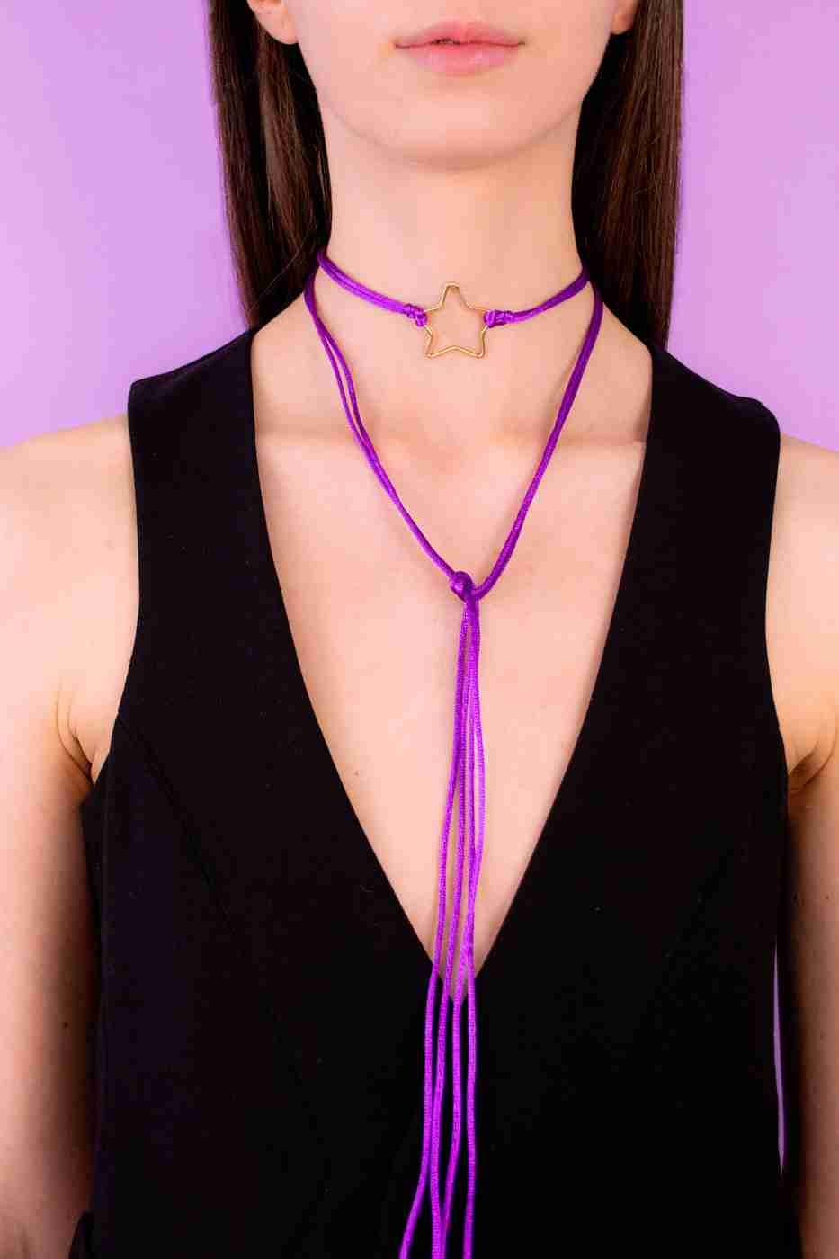 Collana lacci Lazo - Stella