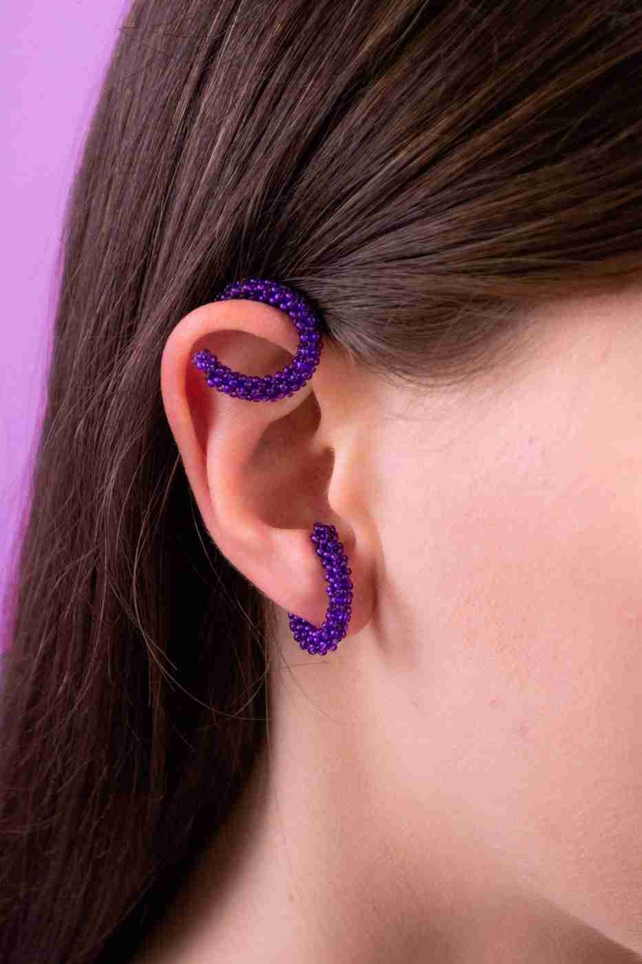 Earcuff spirale modellabile