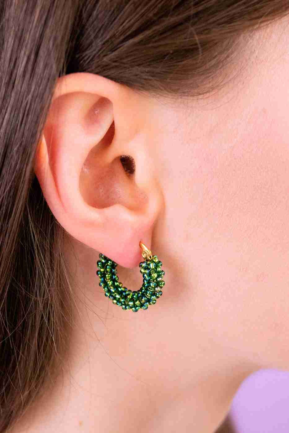 Orecchini a cerchio West L