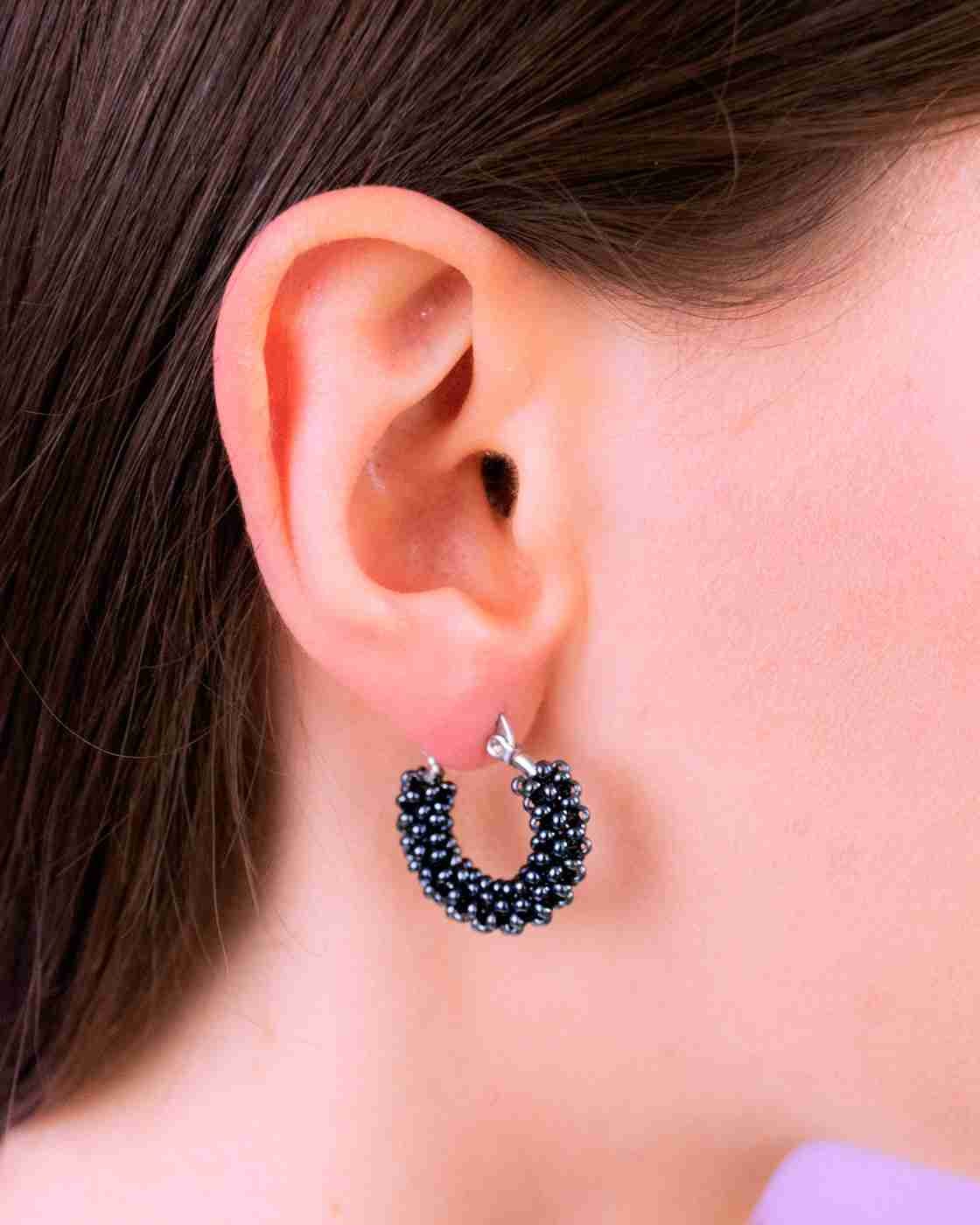 Orecchini a cerchio West L