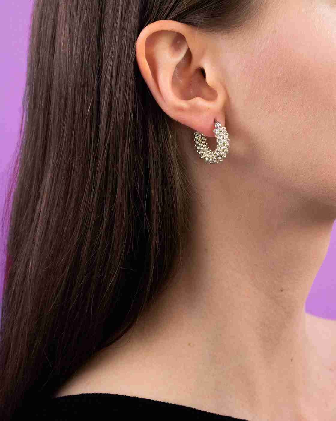 Orecchini a cerchio West L