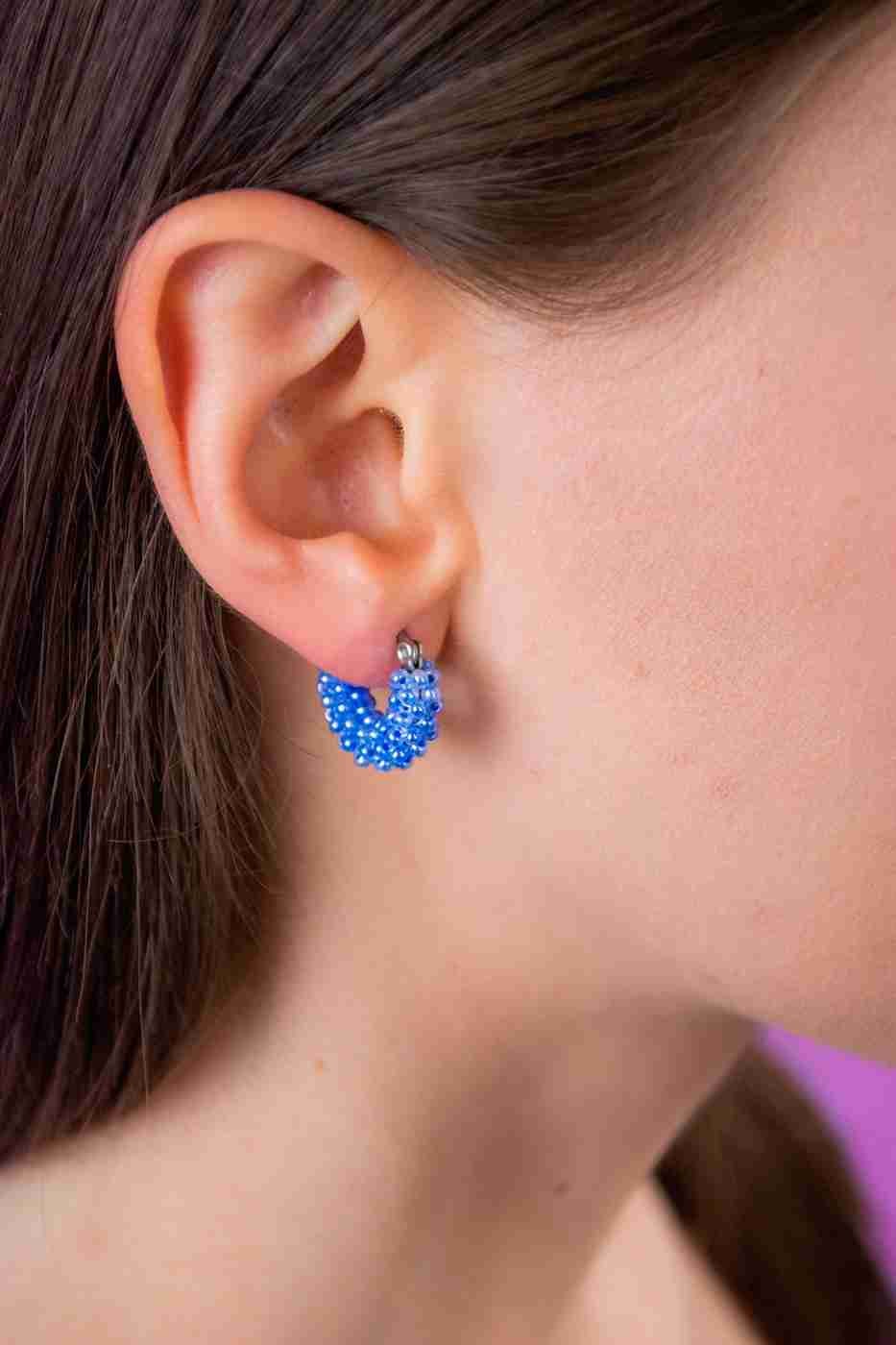 Orecchini a cerchio West S