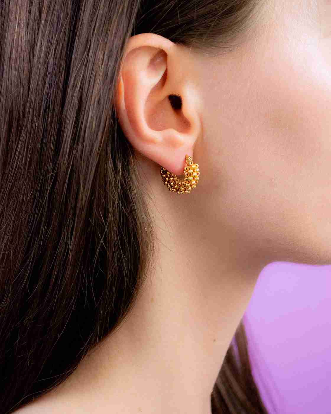 Orecchini a cerchio West S