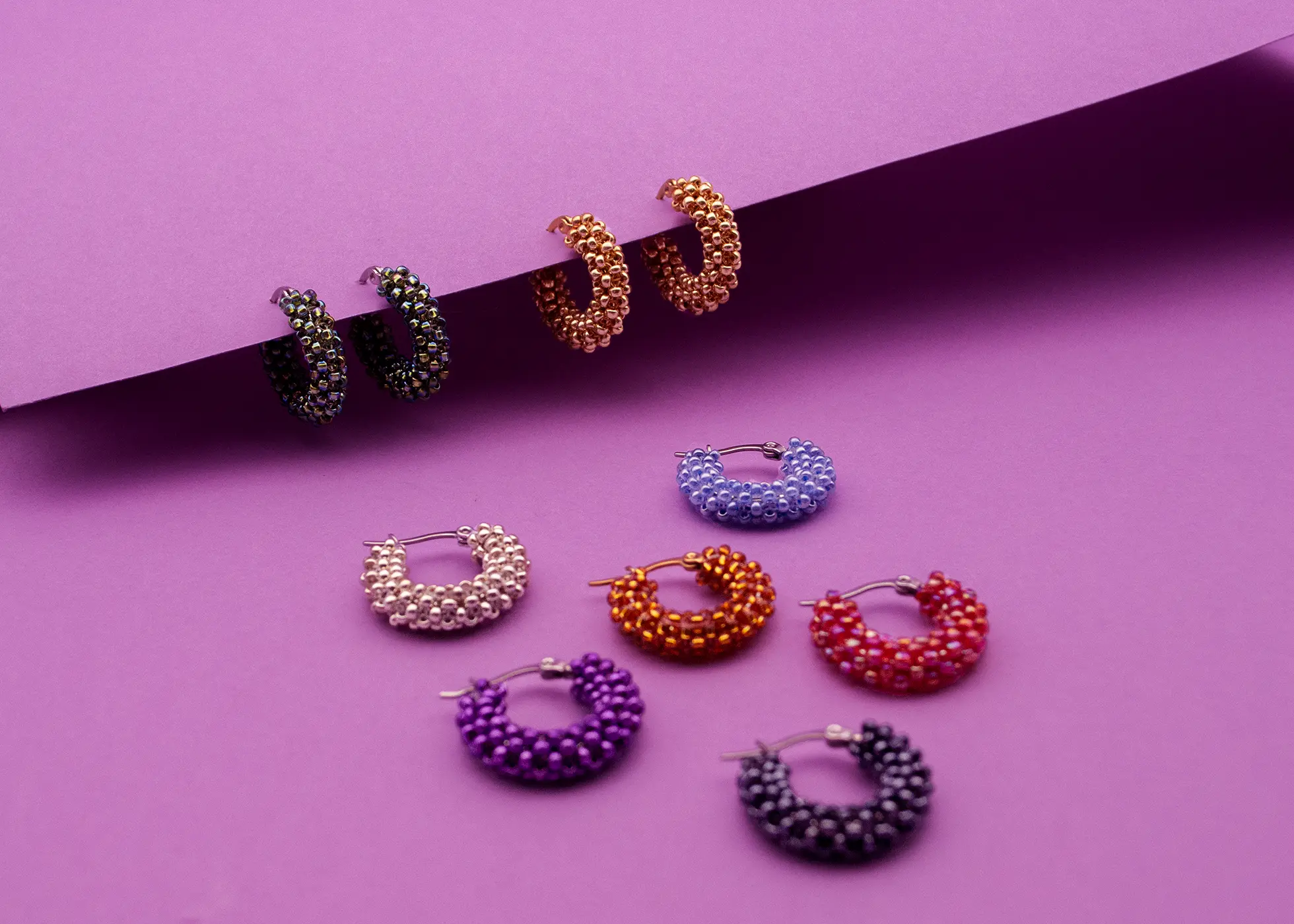 Orecchini a cerchio West S